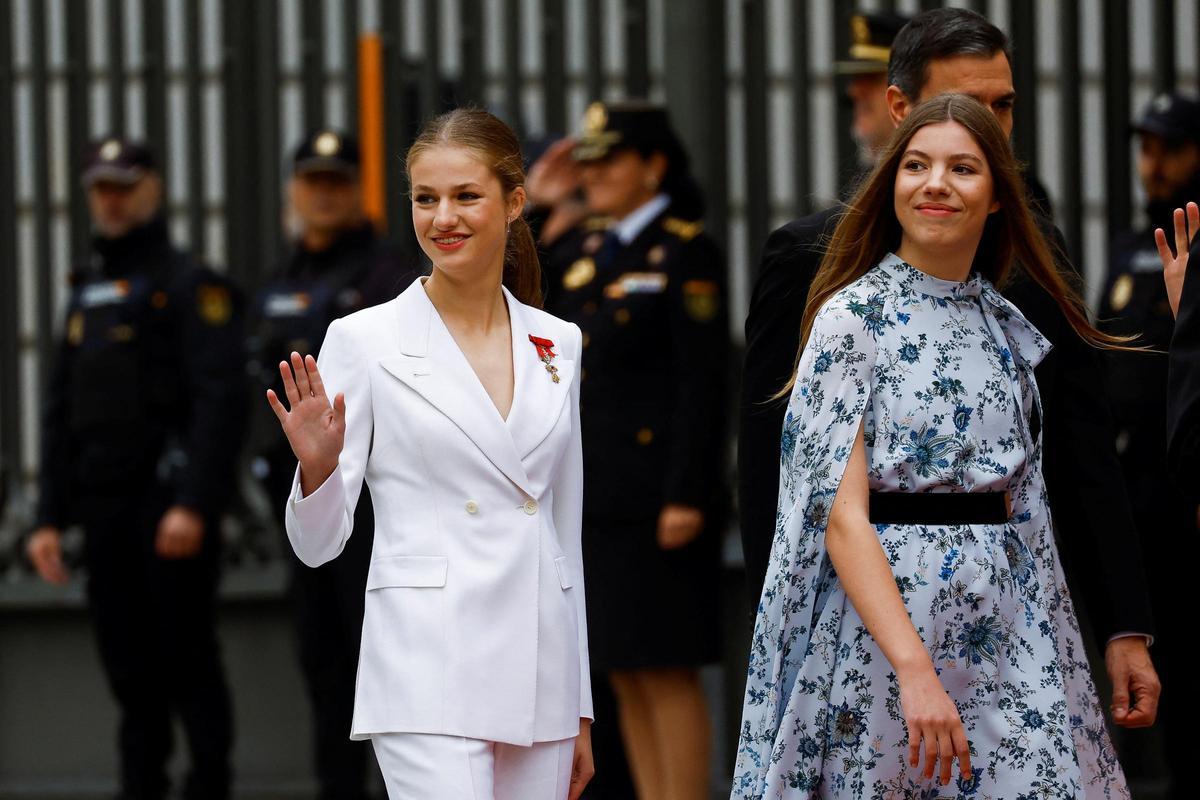 Leonor jura la Constitución en su 18 cumpleaños