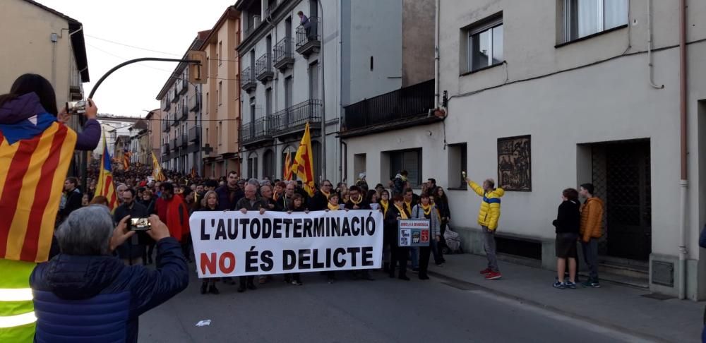 Concentració a Olot