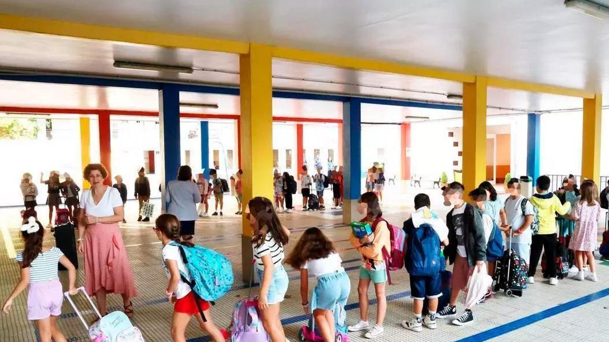 Familias de Lavadores, Cabral o Teis, sin plaza en sus colegios al cifrar la ratio en 14 alumnos para Infantil