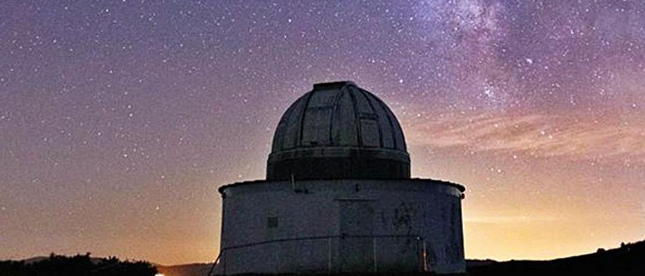 El Observatorio de Forcarei no tendrá actividades, pero su entorno es ideal para disfrutar de las perseidas.  | // LUISMY GONZÁLEZ