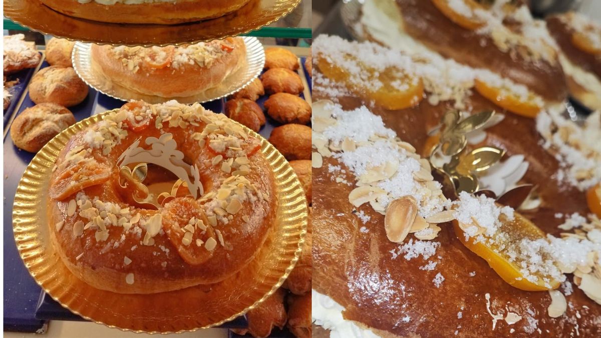 Roscones de Reyes de Panadería La Madrugada
