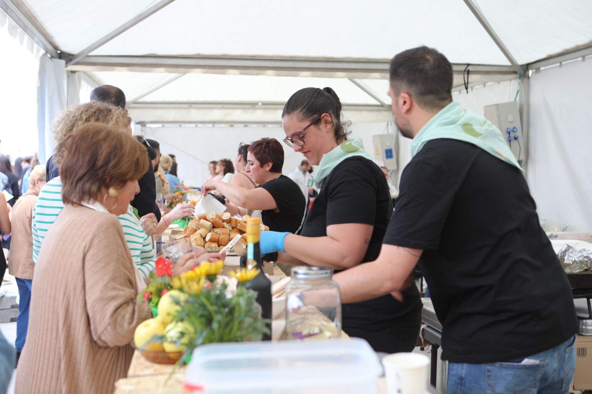 Asistentes a la cita gastronómica