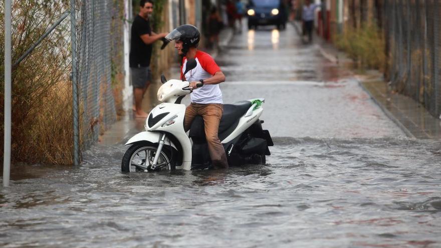 Intensas lluvias en Mallorca