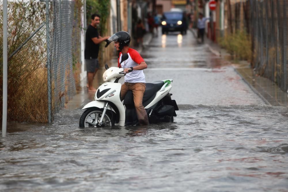 Intensas lluvias en Mallorca