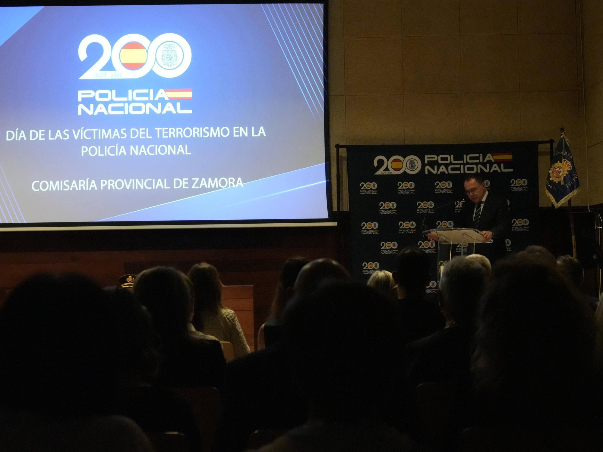 La Policía Nacional de Zamora recuerda a los compañeros víctimas del terrorismo de ETA