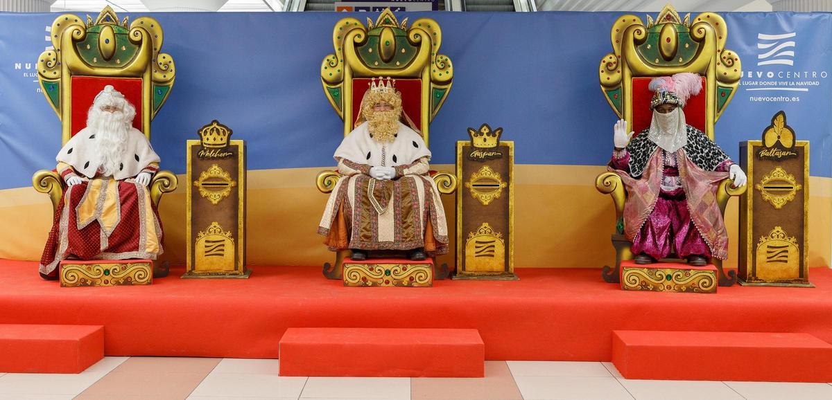 Los Reyes Magos de Oriente recogerán las cartas de todos los pequeños que se acerquen a saludarles en Nuevo Centro.