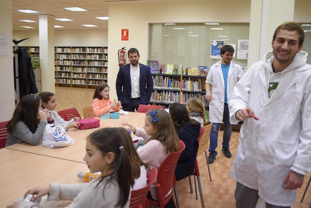 Noche en la biblioteca de Castelló