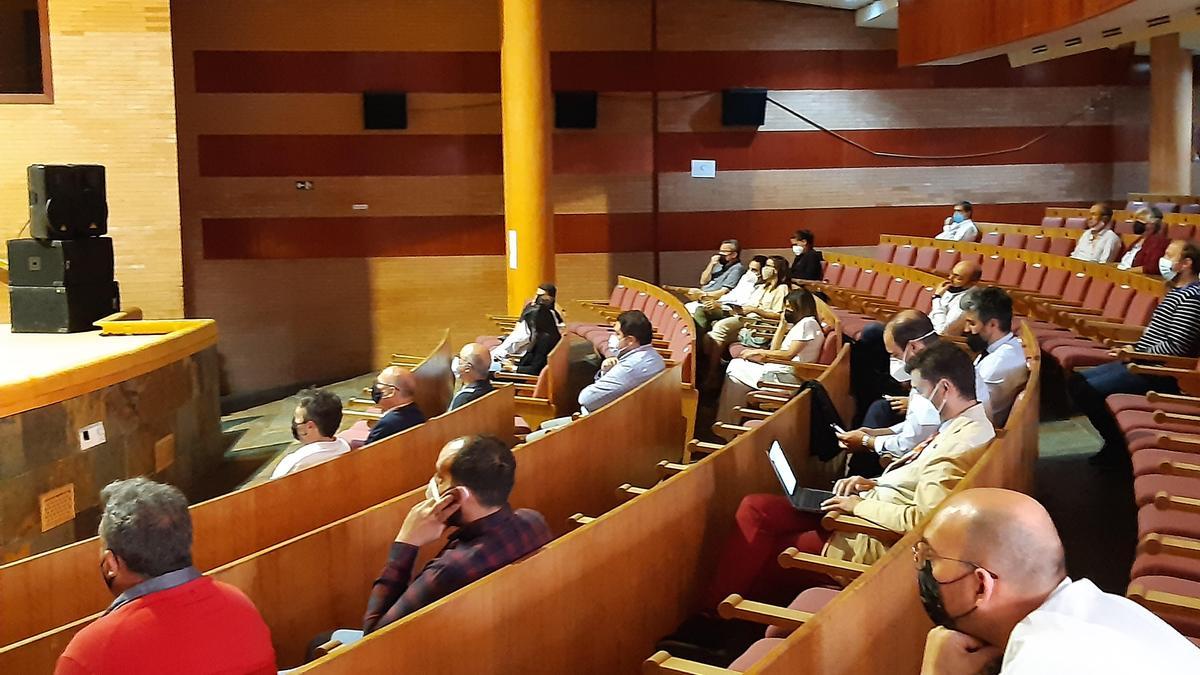 Reunión de la asociación Impulso en el centro cultural Alcazaba.