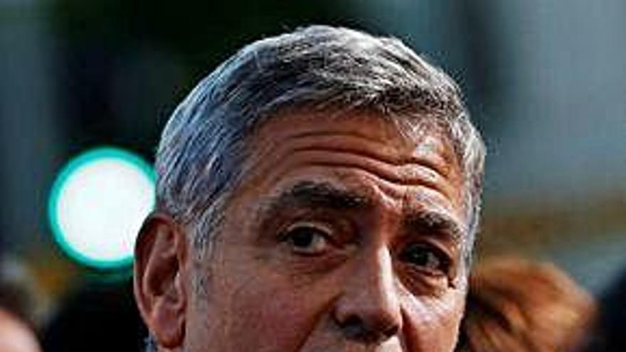 George Clooney rueda en La Palma su nueva película