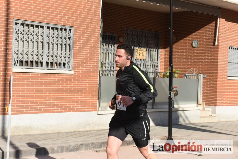 Primera carrera del año en Algezares