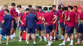 Primera sesión de entrenamiento de la jornada en un escenario de leyenda
