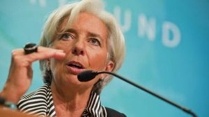 La directora del Fons Monetari Internacional, Christine Lagarde, en una imatge d’arxiu.