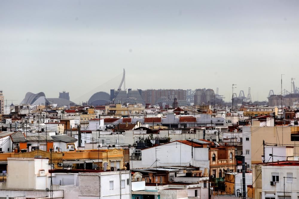 La contaminación por polvo africano en València activa el protocolo de contaminación