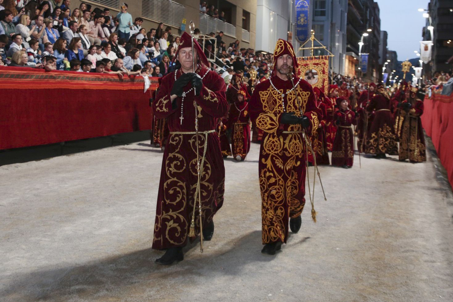 Procesión Viernes de Dolores en Lorca