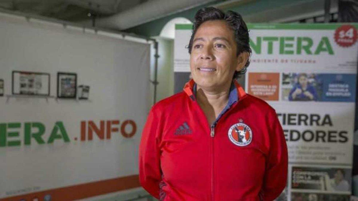 Marbella Ibarra dirigía al Xolos, primer equipo femenino de México