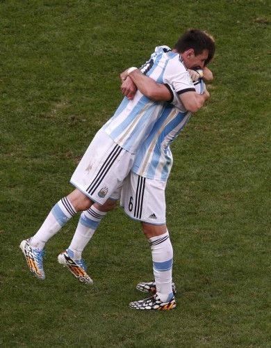 Las mejores imágenes del Argentina - Bélgica