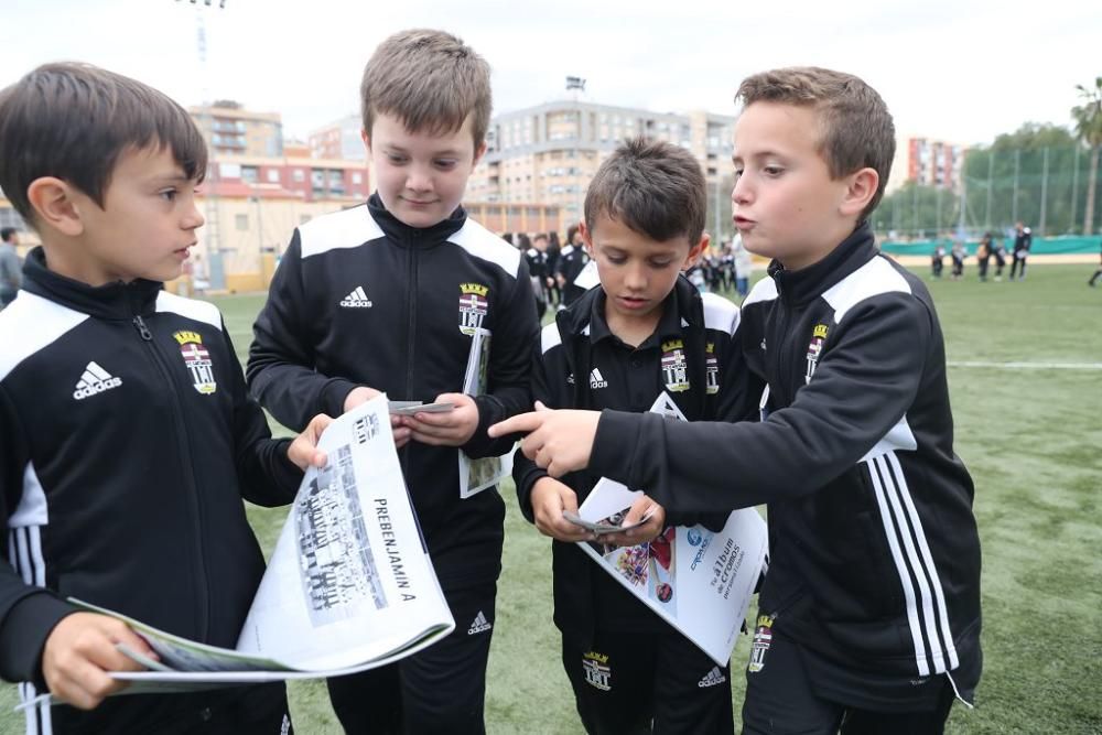 Presentación del álbum de cromos del FC Cartagena