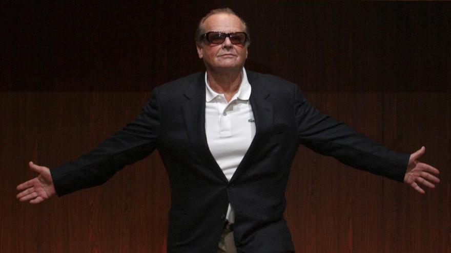 El actor estadounidense Jack Nicholson.