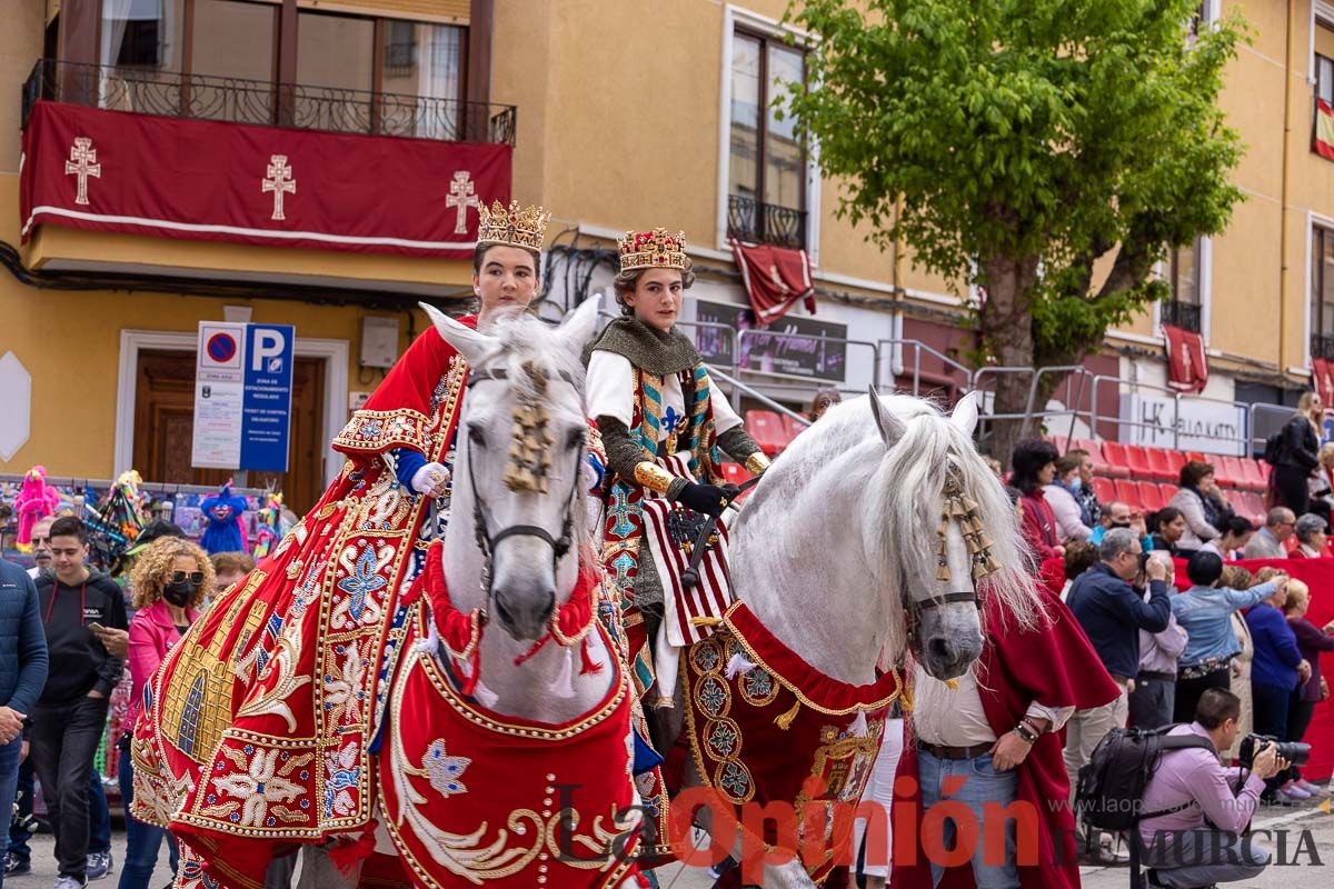 Desfile infantil en las Fiestas de Caravaca (Bando Cristiano)