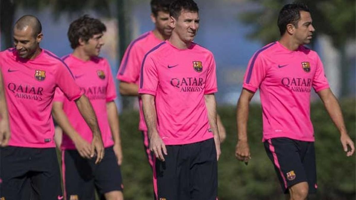 El Barça apura su preparación antes del clásico frente al Real Madrid