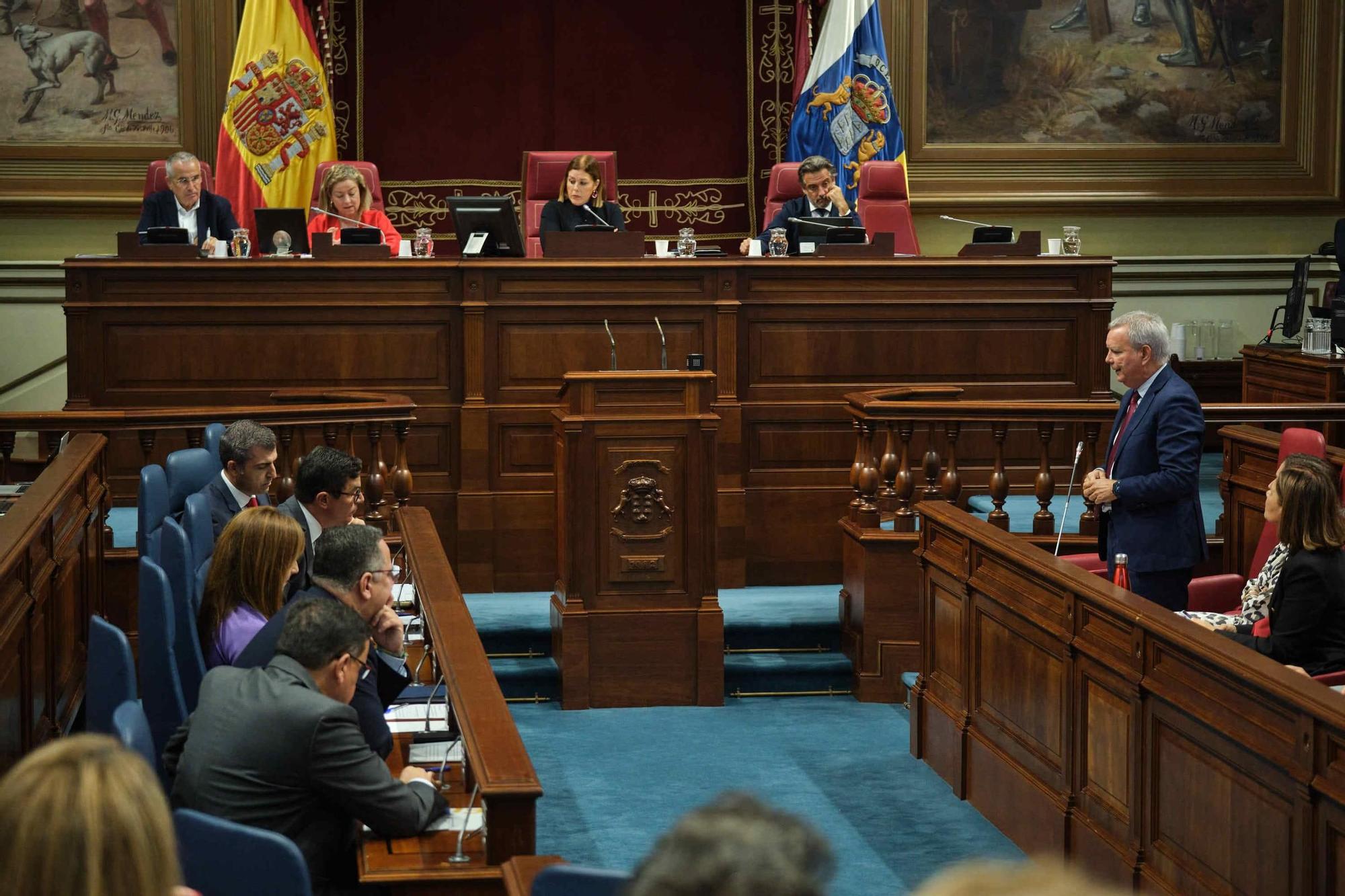 Pleno del Parlamento de Canarias (07/11/2023)