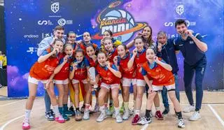 Doble plata en el Campeonato de España Minibasket de Selecciones con mucho taronja