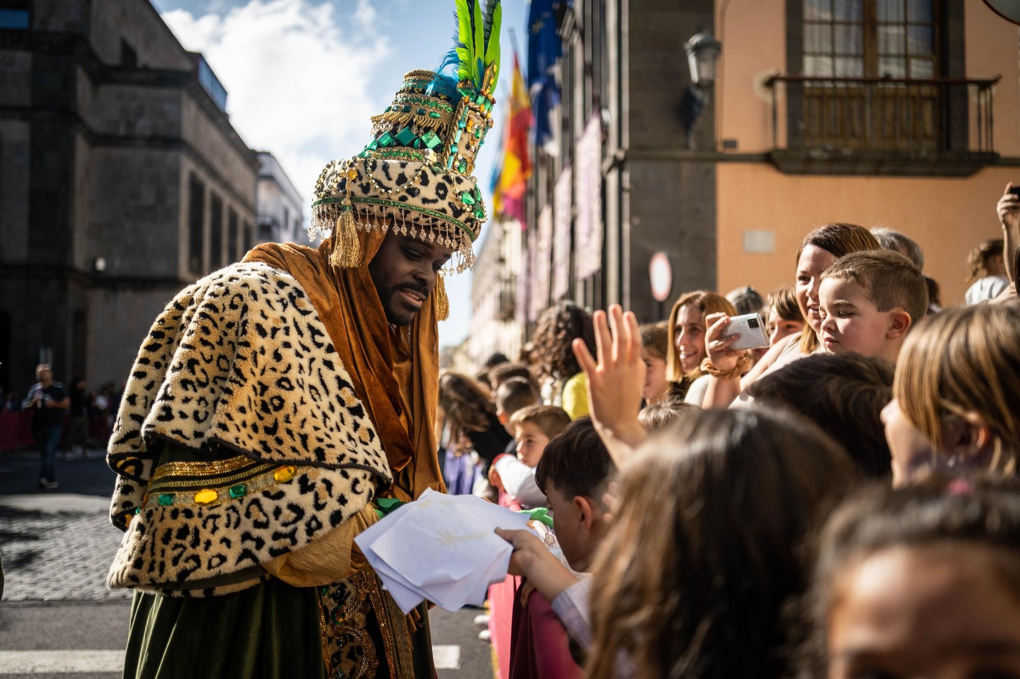 Recibimiento a los Reyes Magos en La Laguna