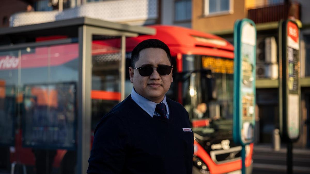 Jorge Astudillo, conductor de Avanza, ha auxiliado a una persona desaparecida en Zaragoza