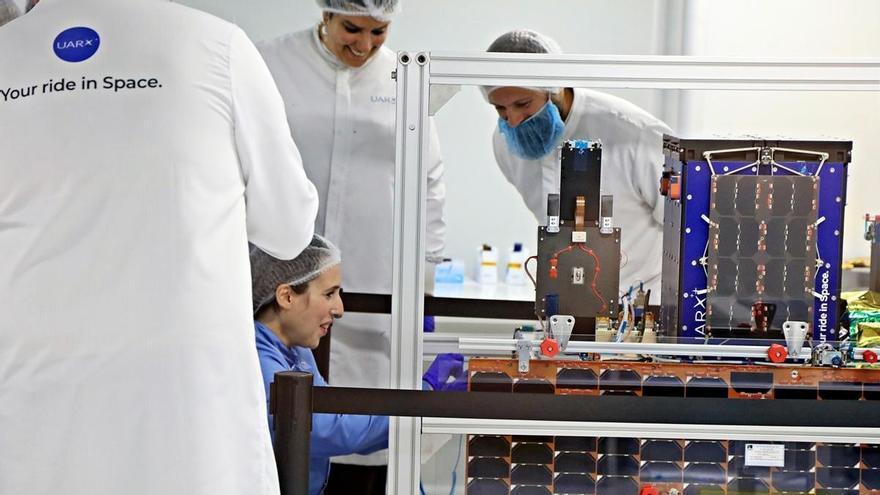 UARX Space lleva la marca Galicia Calidade al espacio desde Nigrán