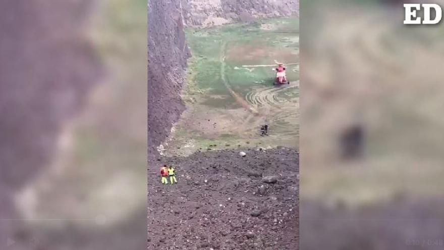 Rescatada una joven que cayó por una ladera en Tenerife