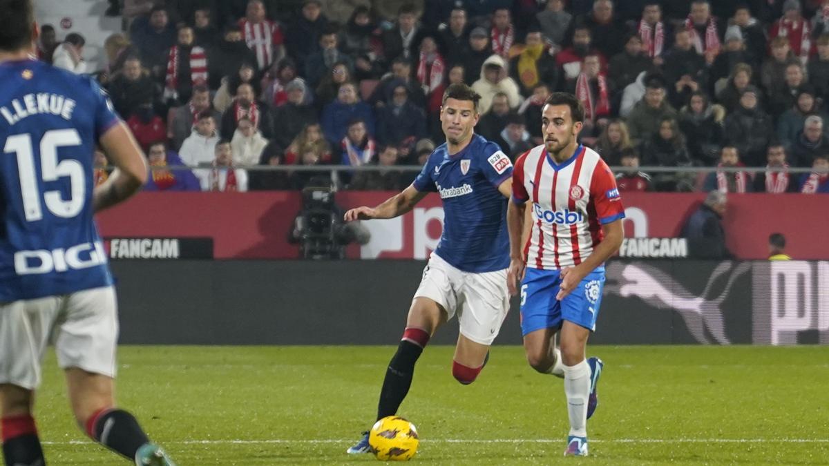 Èric Garcia s'ha fet un lloc a l'onze titular del Girona.