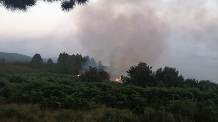 Extinguido el incendio de Los Realejos