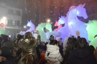 GALERÍA | Los caballos luminosos cabalgan por Benavente