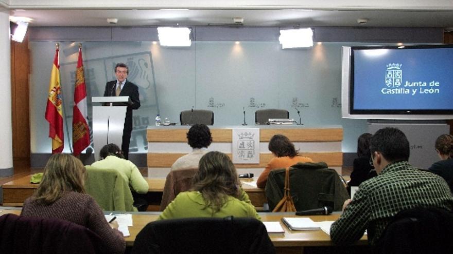 De Santiago Juárez en la rueda de prensa posterior al Consejo de Gobierno