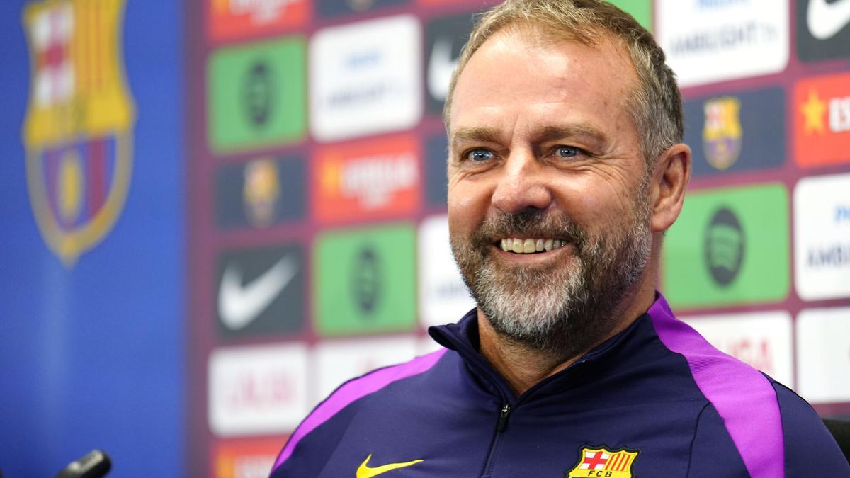 Así ha sido la rueda de prensa de Hansi Flick previa al Real Betis - FC Barcelona