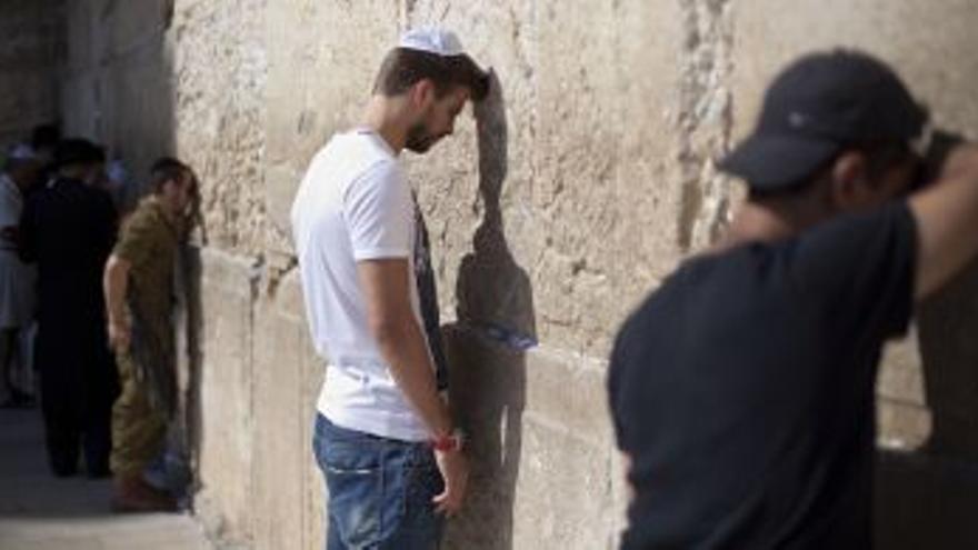 Shakirá y Piqué levantan expectación en Jerusalén