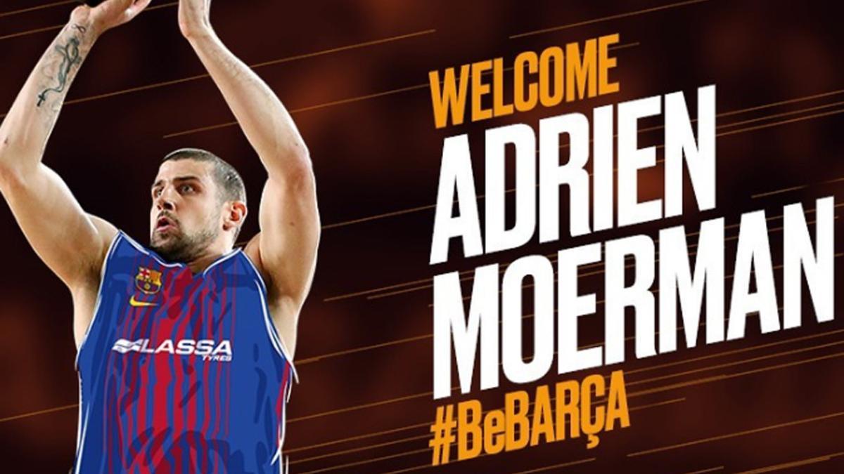 Moerman, nuevo jugador del FC Barcelona Lassa