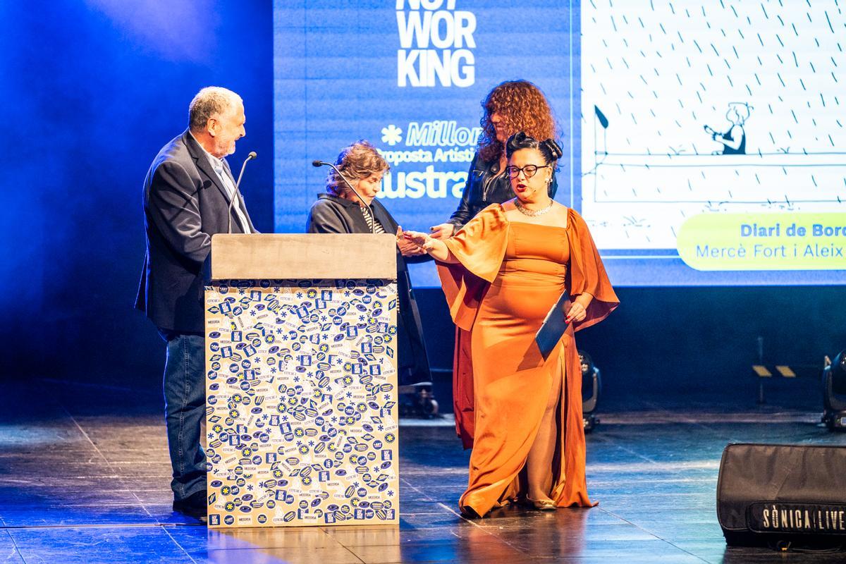 Segona gala dels Premis Notworking a Manresa: tots els premiats i els moments de la nit