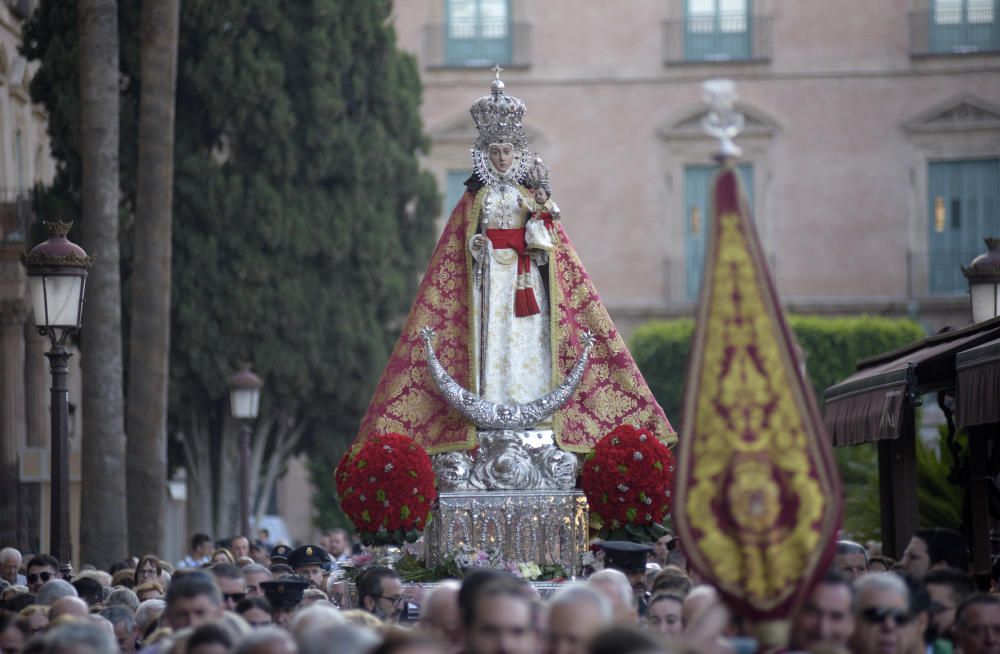 La Virgen de la Fuensanta regresa al Santuario