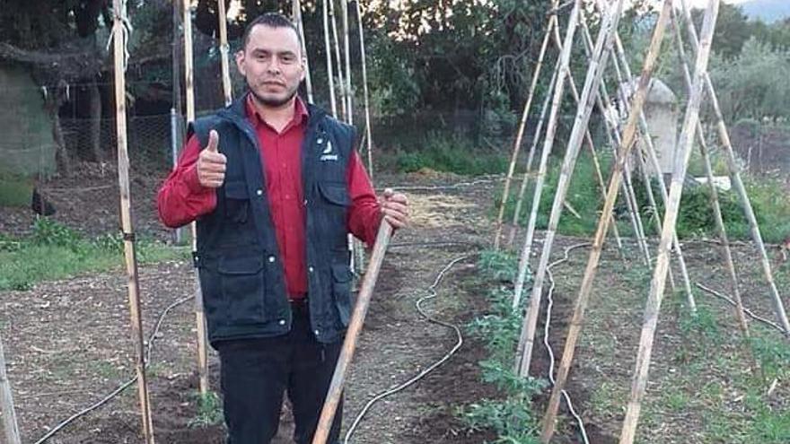 José Aníbal Paredes García treballava com a agricultor