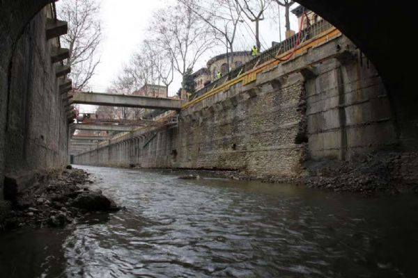 El río Huerva al descubierto