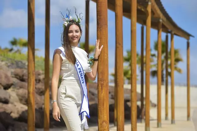 Candidatas a Reina del Carnaval de Las Palmas de Gran Canaria: Marta Quesada (Tapicería Peñate)