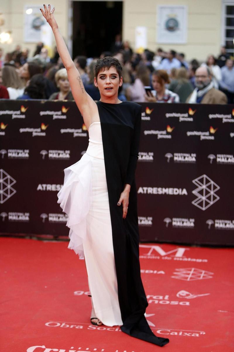 María León en la gala de clausura del Festival de cine de Málaga