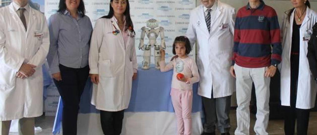 El hospital pone en marcha el robot contra el autismo