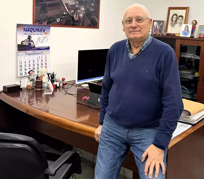 Joaquín Pérez Arroyo, empresario: "Siempre digo que hay que trabajar, pero también hay que tener la suerte de estar..."