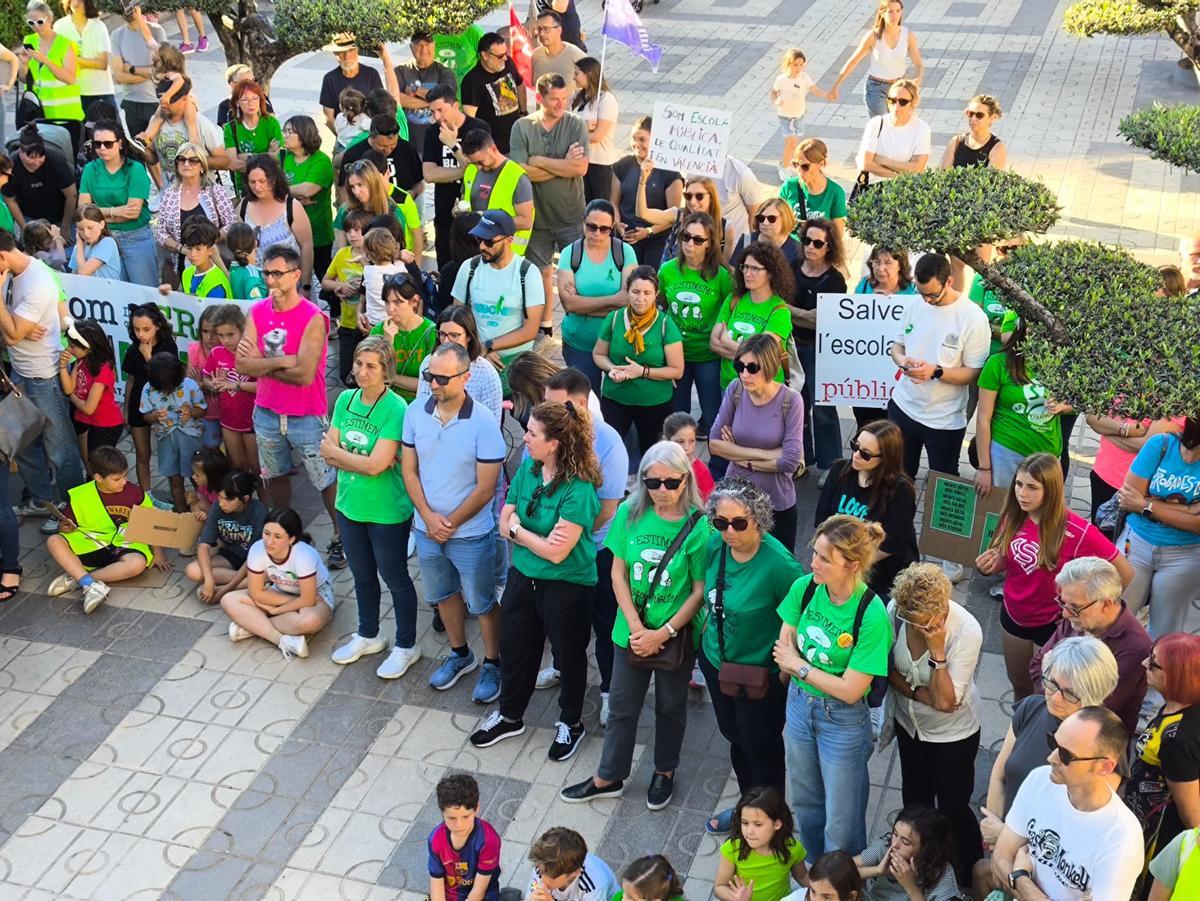 Los CEIPs de Les Valls y el IES La Vall de Segó se concentran en Faura