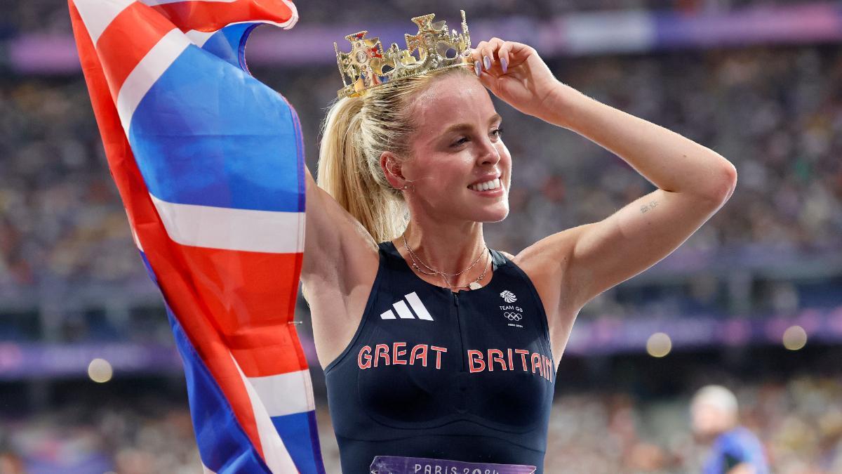 Keely Hodgkinson es una de las grandes estrellas del atletismo