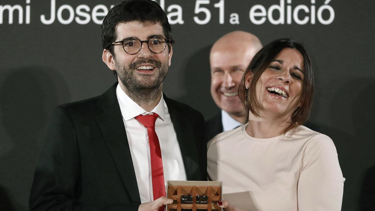 Marc Artigau, premio Josep Pla: "Siento rabia de vivir en un país donde hay presos políticos"