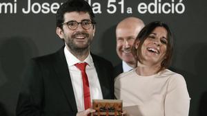 Marc Artigau, premio Josep Pla: Siento rabia de vivir en un país donde hay presos políticos.
