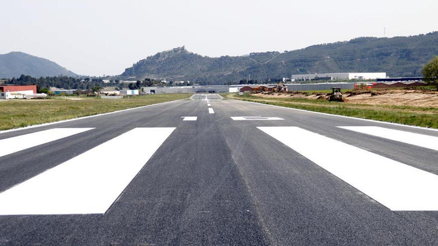 La pista de l&#039;aeròdrom d&#039;Igualada-Òdena remodelada |